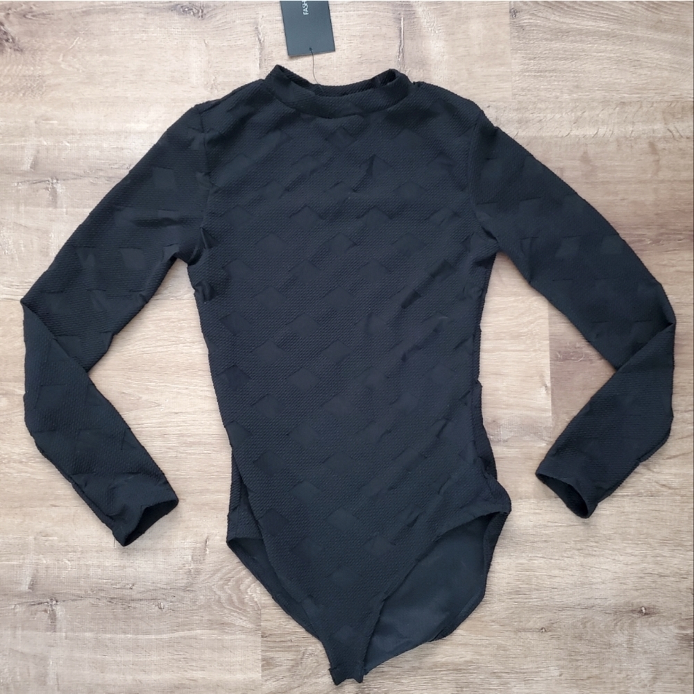 Fashion Nova Long Sleeve Bodysuit